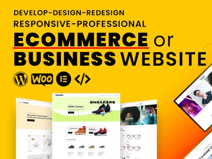 Cover image for You Will Get a Ecommerce Website Responsive