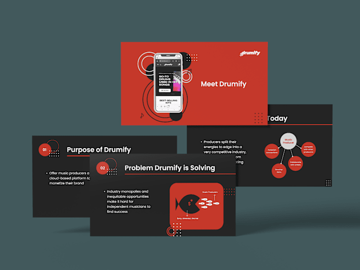 Cover image for Presentation design for Drumify