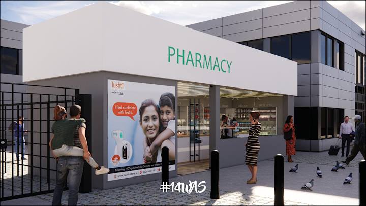 Cover image for ‘MINIMALIST PHARMACY’ | Visualization :: Behance