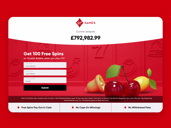 Cover image for Landing Page Redesign for Major Brand with 11% P2P Uplift