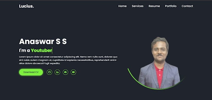 Cover image for Personal Portfolio Website Development