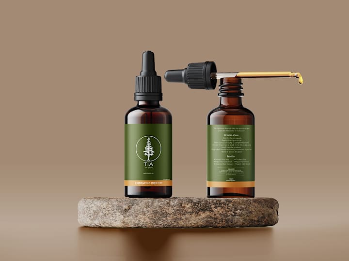 Cover image for Tia Hair Oil :: Behance