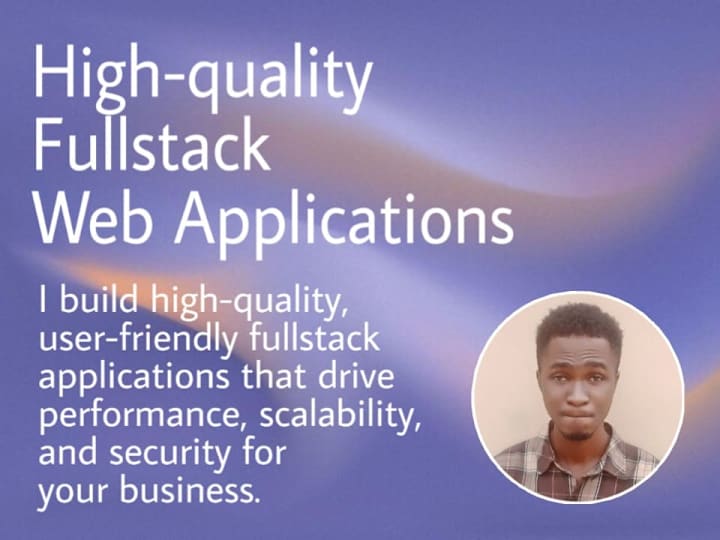 Cover image for High-quality Fullstack Web Applications