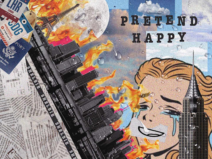 Cover image for Pretend Happy