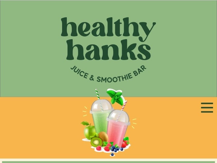 Cover image for Healthy Hanks - Plant-based juices and smoothies | Newstead, Br…