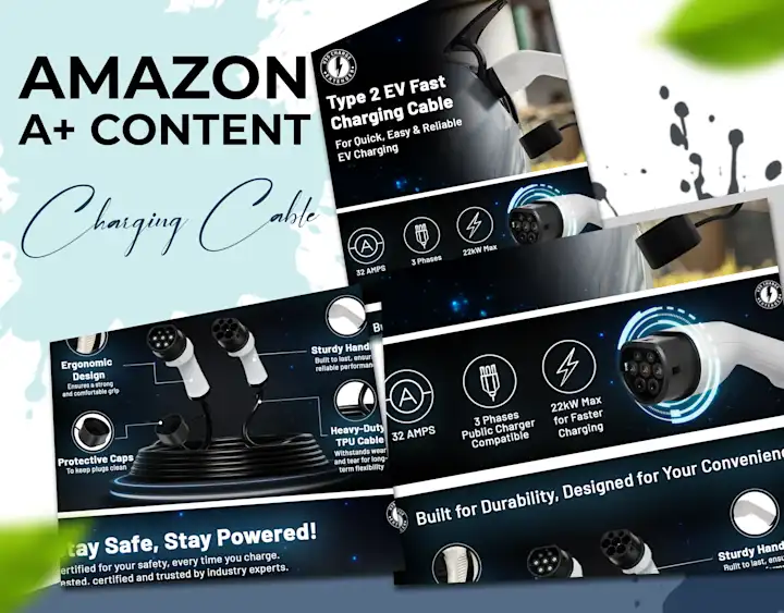 Cover image for Amazon A+ Content/EBC - EV Charging Cable