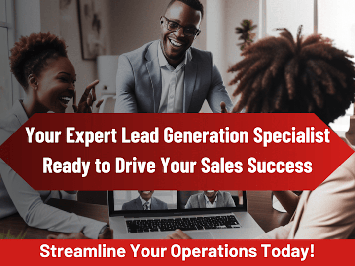 Cover image for Expert Lead Generation Specialist: Boost Your Sales Pipeline