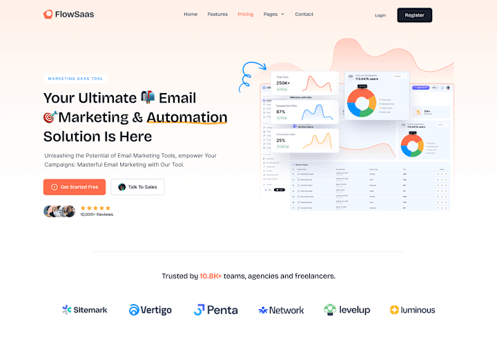 Cover image for FlowSaaS Email Marketing Automation