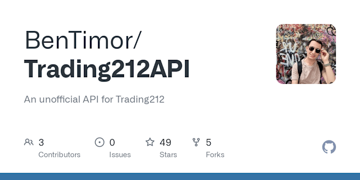 Cover image for Trading212 API