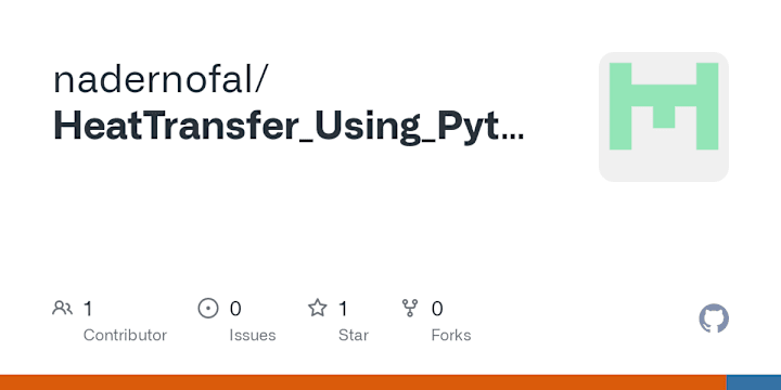 Cover image for Heat Transfer Python Project