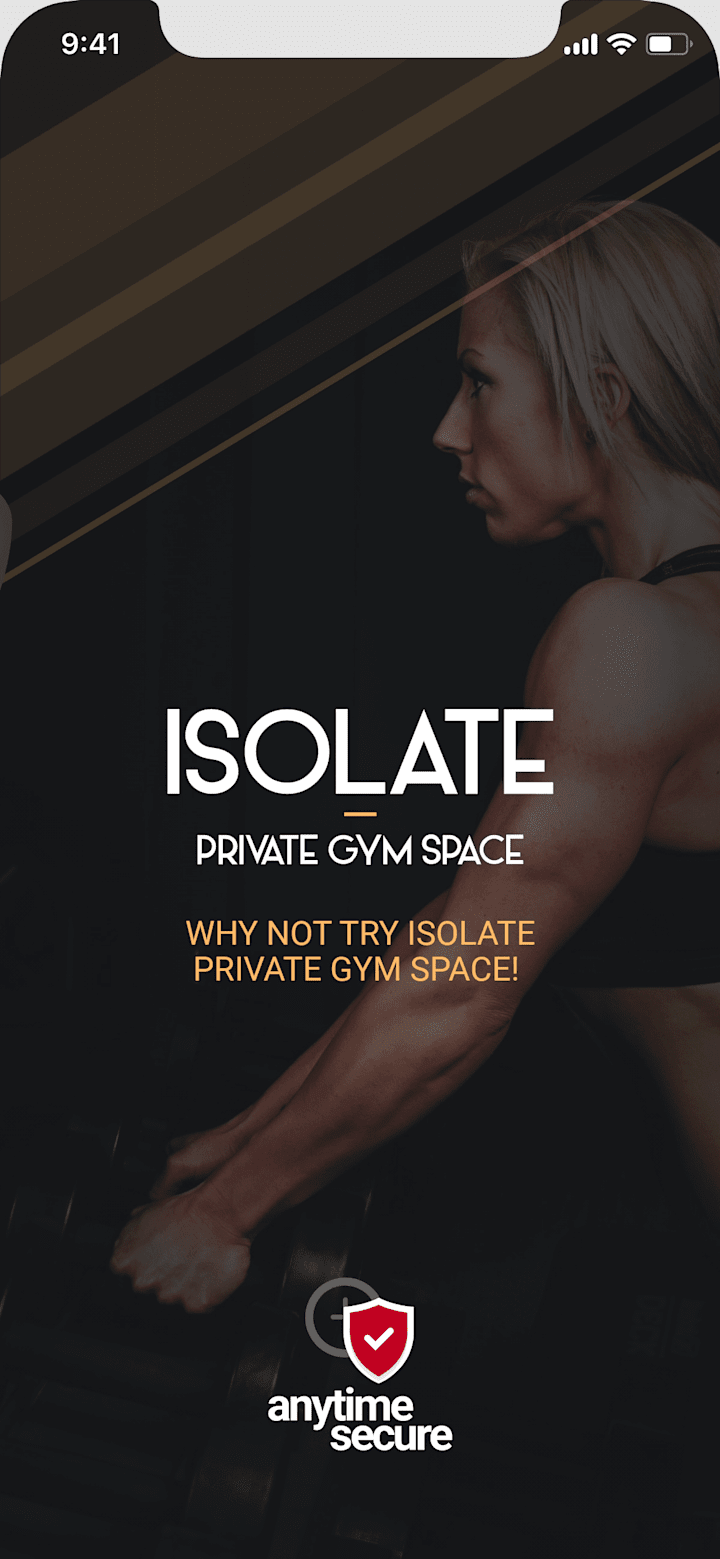 Cover image for Isolate Gym: Your Personal Fitness Companion