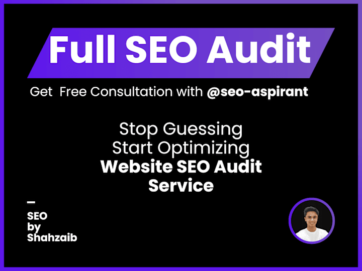 Cover image for Boost Rankings & Traffic: Get a Pro SEO Website Audit.