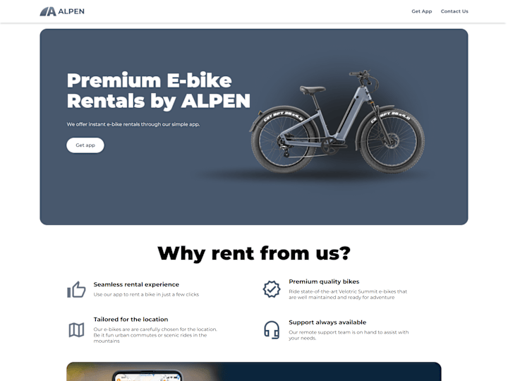 Cover image for Premium E-bikes | ALPEN