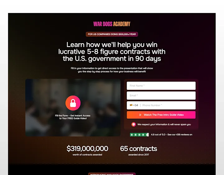 Cover image for High-Converting Sales Funnel Webflow Website