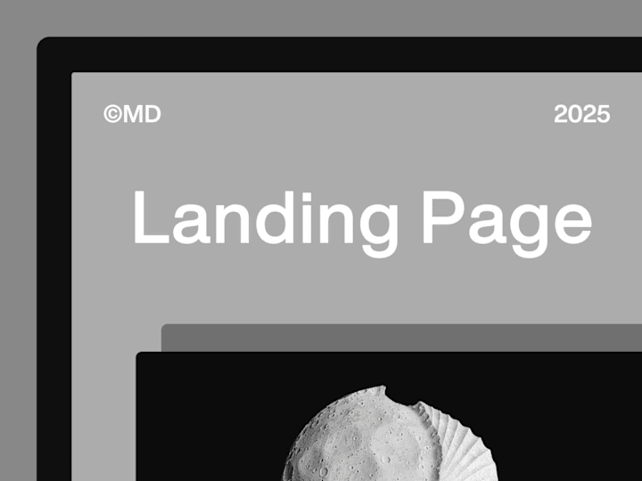 Cover image for Landing Page Design