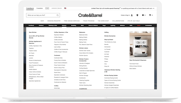 Cover image for Crate & Barrel Refactor