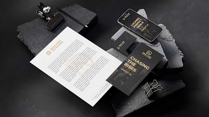 Cover image for Deal Lock Marketing Brand Identity :: Behance