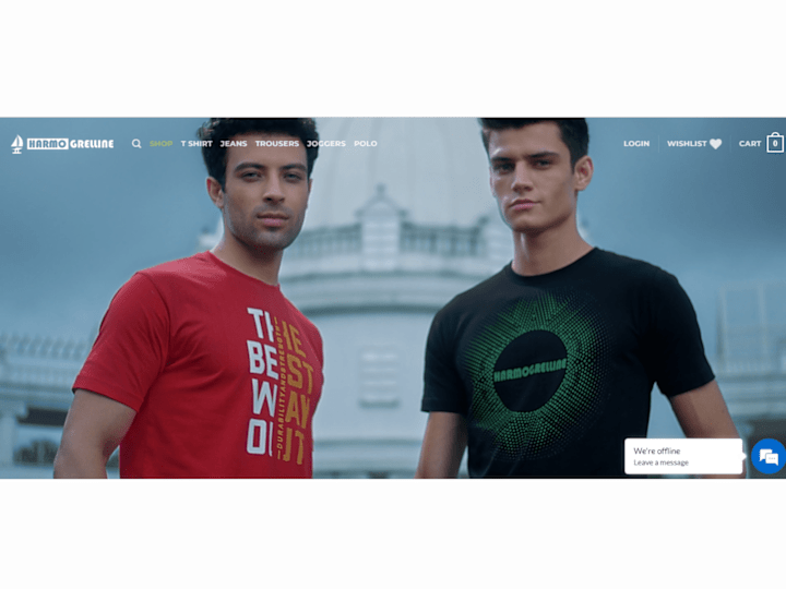 Cover image for Ecommerce Website - www.harmogrelline.com