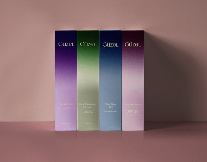 Cover image for Güzel Skincare - Brand Design 