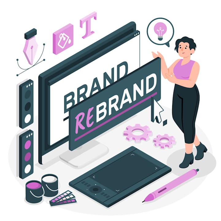 Cover image for Branding and rebranding 