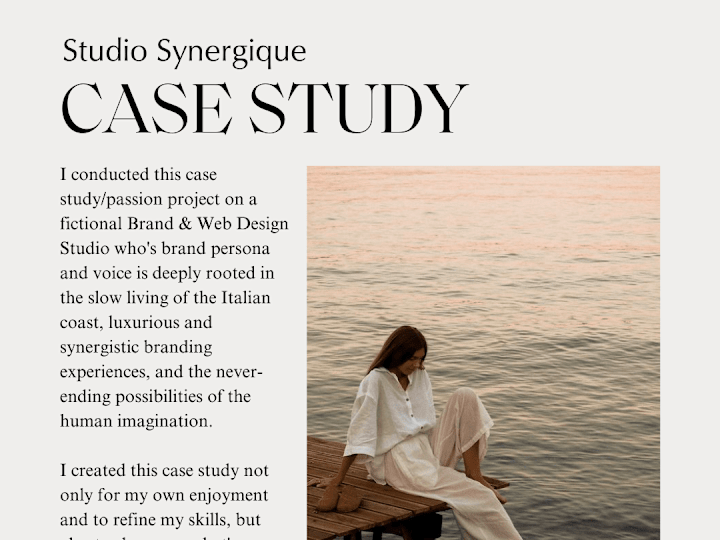 Cover image for Studio Synergique Brand Voice + Messaging Strategy