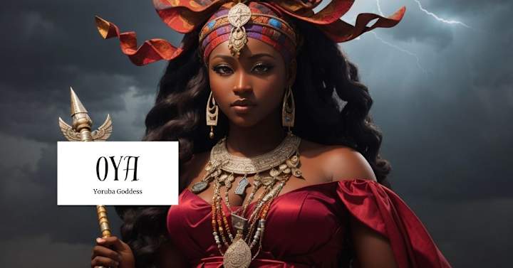 Cover image for Oya: The Yoruba Rain Goddess