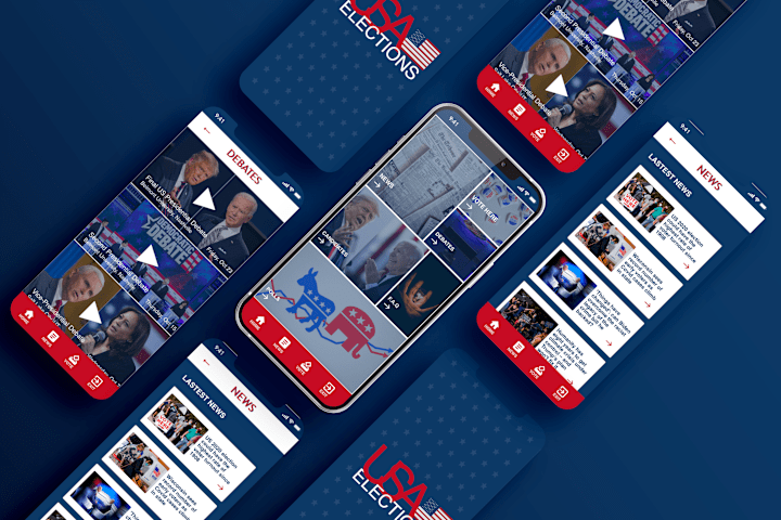 Cover image for USA Elections 2020 - Mobile app