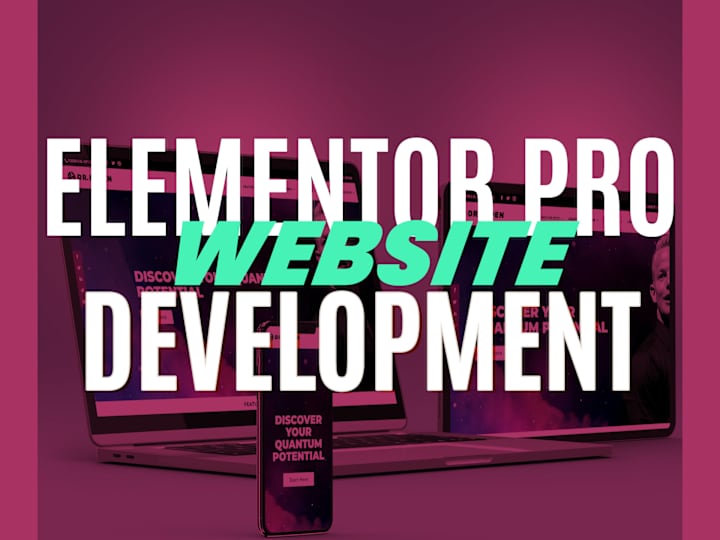 Cover image for Premium WordPress website built with Elementor Pro