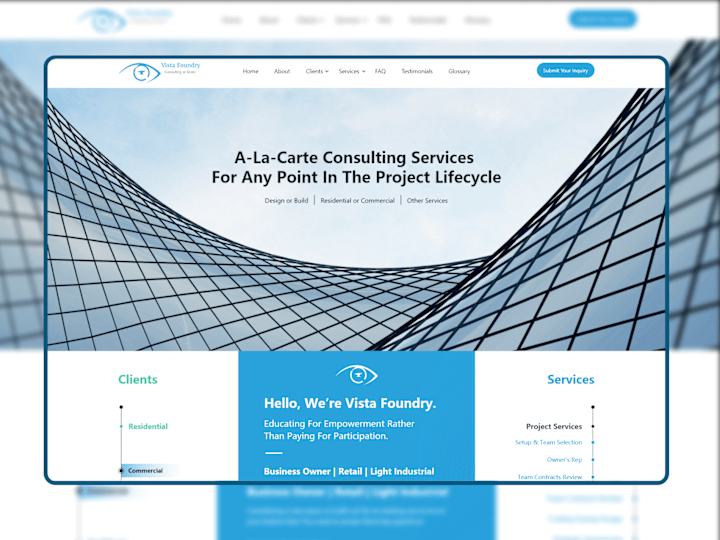 Cover image for Vista Foundry - Webflow Development