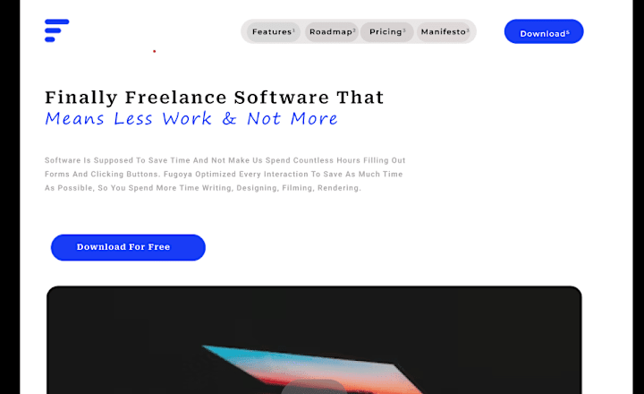 Cover image for Local Freelancing Agency Landing Page | Web Design