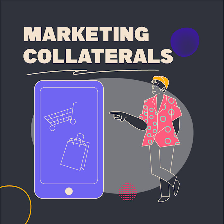 Cover image for marketing collaterals on Behance