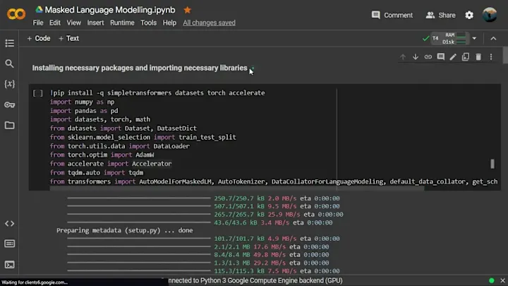 Cover image for Masked Language Modeling In Python | NLP Projects