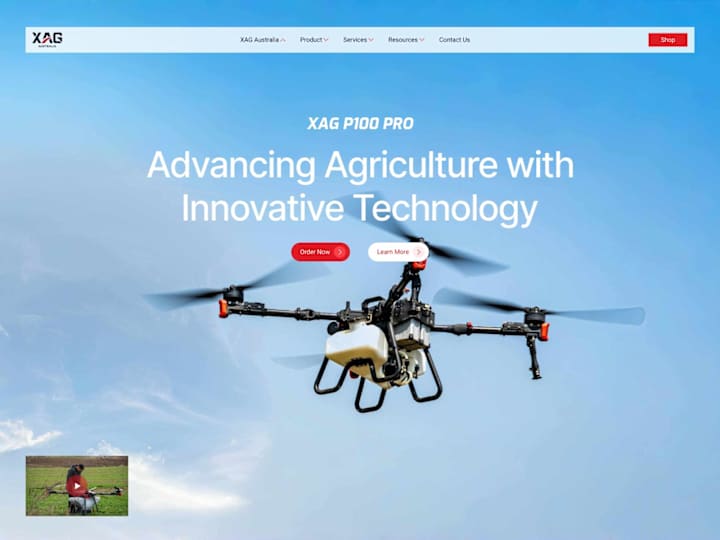 Cover image for Drones Product | XAG-AU Official Site