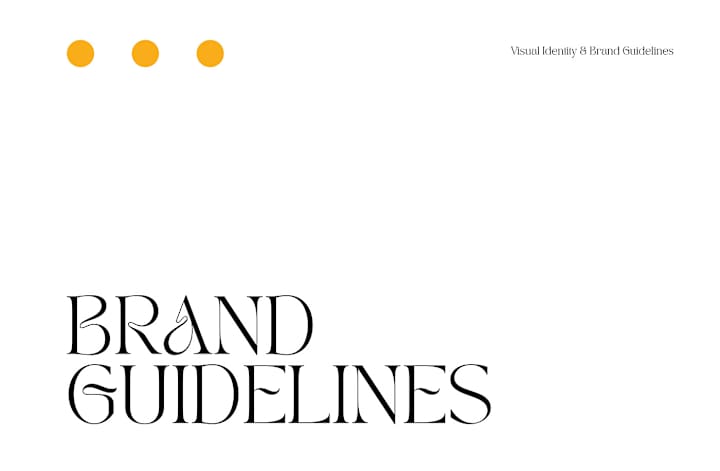 Cover image for Logo & Visual Identity | Brand Guidelines