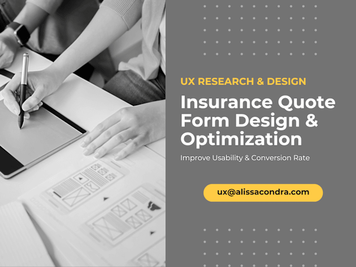 Cover image for Insurance Quote Form Redesign