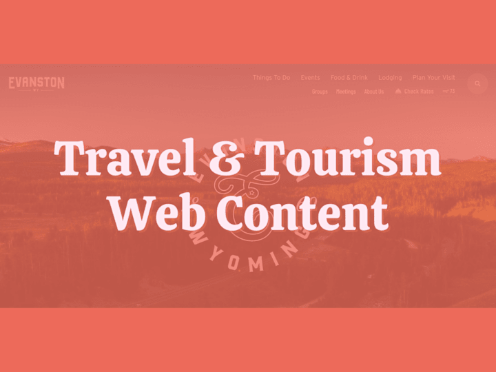 Cover image for Web Content: Tourism & Hospitality