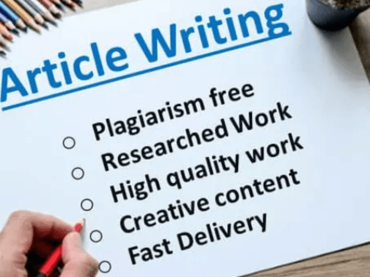 Cover image for Professional Content Writer for Blogs, Articles, and More