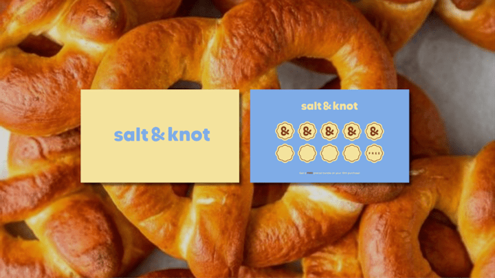 Cover image for Salt & Knot: Brand Identity and Packaging Design—Pretzel Shop 