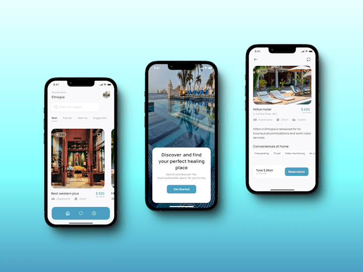 Cover image for Traveler Hotel App - Samelo’s Portfolio