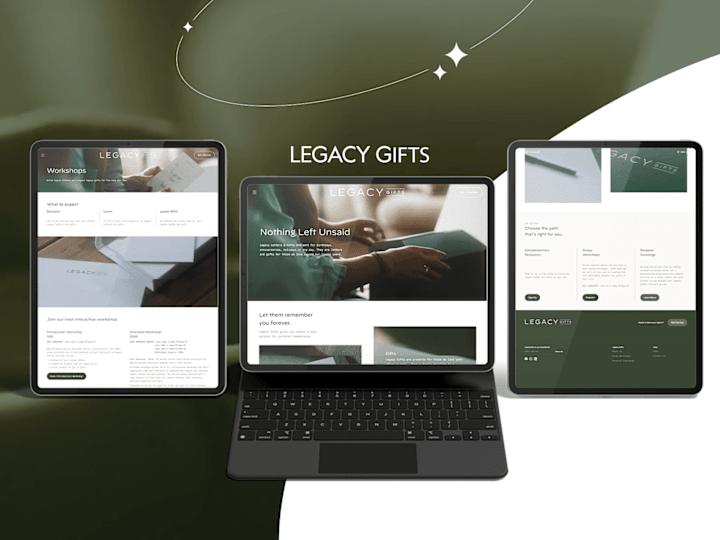 Cover image for LegacyGifts.com - Webflow Development