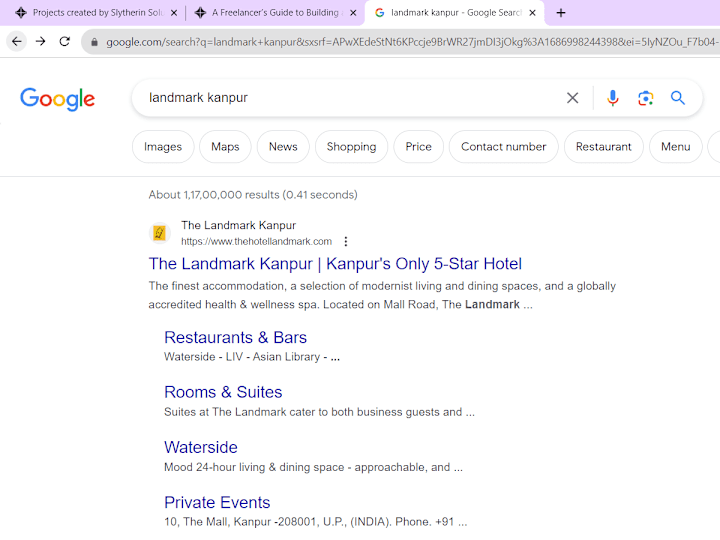 Cover image for SEO Optimization for Landmark Kanpur