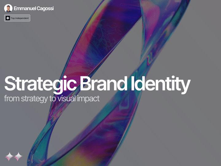 Cover image for Strategic Brand Identity :: From Strategy to Visual Impact