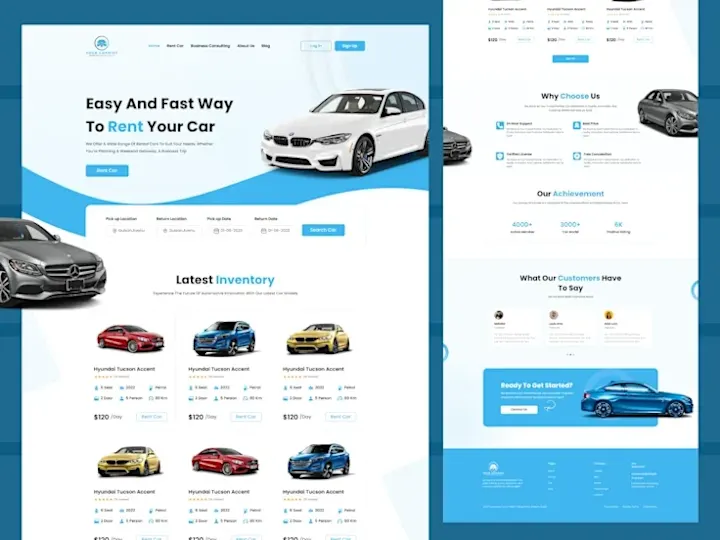 Cover image for Webflow - Car Selling Website