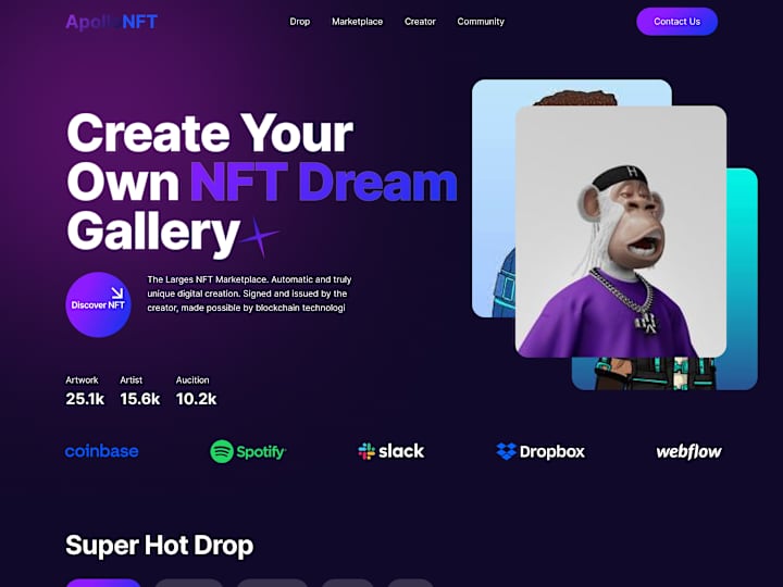 Cover image for NFT  Chain Website