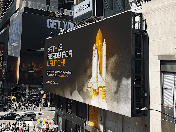 Cover image for AstroX Billboard Campaign & Social Graphics
