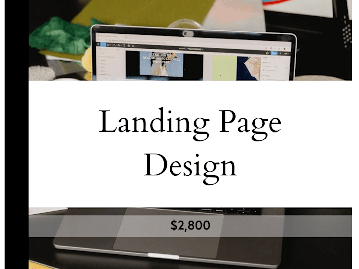 Cover image for Landing page design