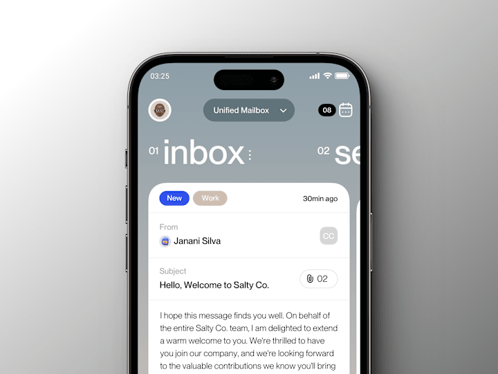 Cover image for Interaction Based Email App