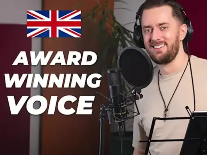 Cover image for British Male Voiceover Artist