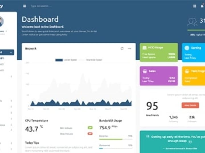 Cover image for Admin dashboard