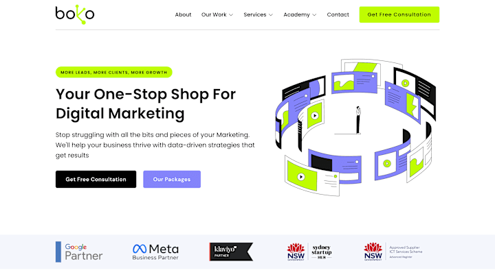 Cover image for Web Development and Maintenance for Boko Technologies